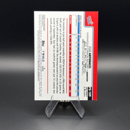 Sam Antonacci - 2025 Topps Pro Debut Autograph #PD-109