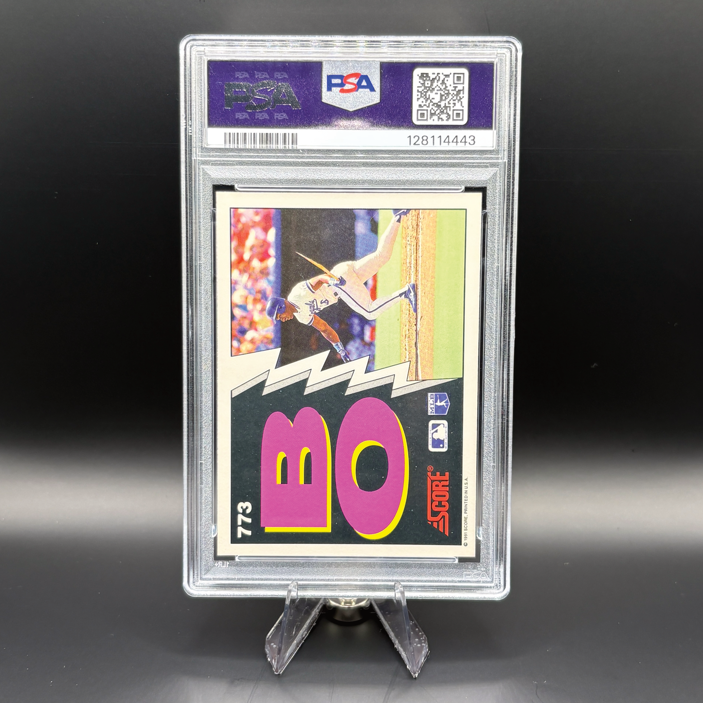 Bo Jackson (Bo Breaker) - PSA 8 Near Mint-Mint - 1991 Score #773