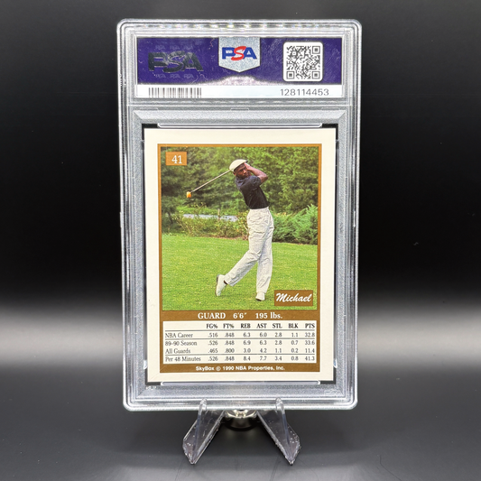 Michael Jordan - PSA 9 Mint - 1990 SkyBox #41