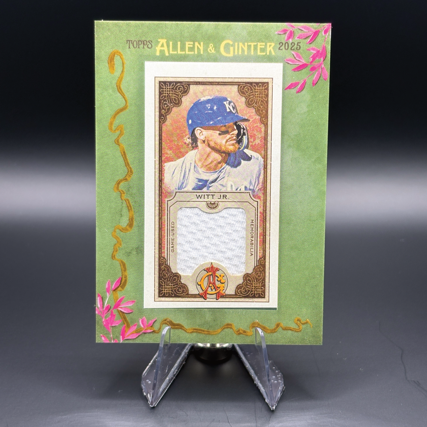 Bobby Witt Jr. - 2025 Topps Allen and Ginter Mini Framed Relic #MFR-BWI