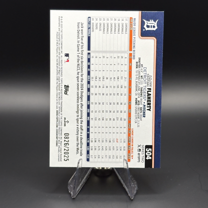 Jack Flaherty (Gold 826/2025) - 2025 Topps Series 2 #504