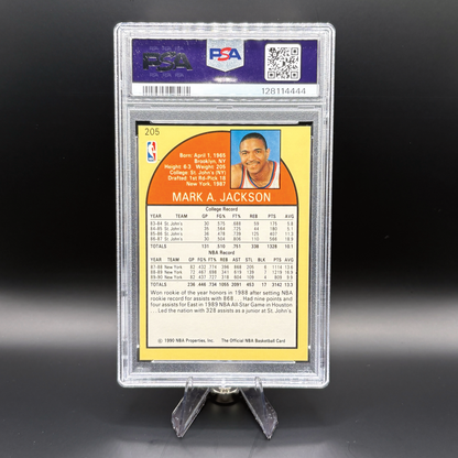 Mark Jackson (Menendez Brothers) - PSA 7 Near Mint - 1990 Hoops #205
