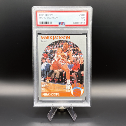 Mark Jackson (Menendez Brothers) - PSA 7 Near Mint - 1990 Hoops #205