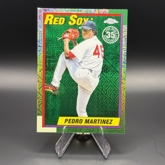 Pedro Martinez (Green 37/99)- 2025 Topps Update 1990 Chrome #U90C-64