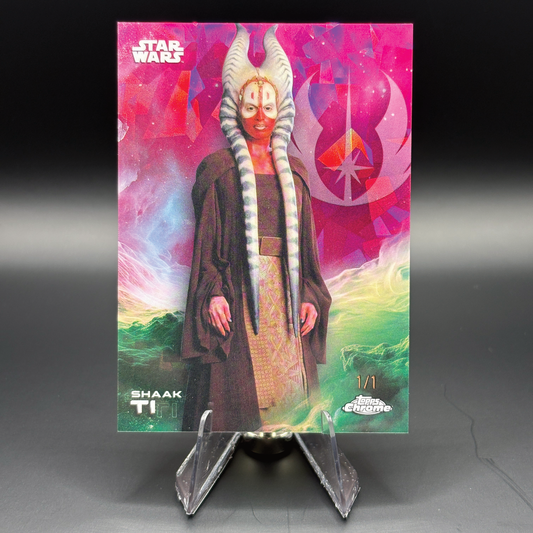 Shaak Ti Padparadscha Sapphire 1/1 - 2025 Topps Chrome Star Wars #164