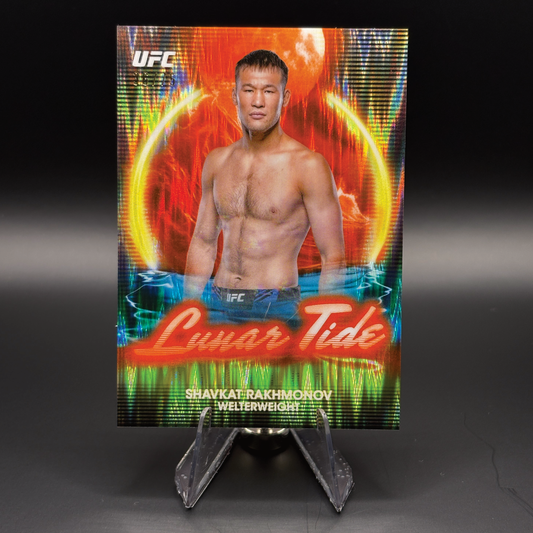 Shavkat Rakhmonov (Dusk 36/75) - 2025 Topps Midnight Lunar Tide #LT-6