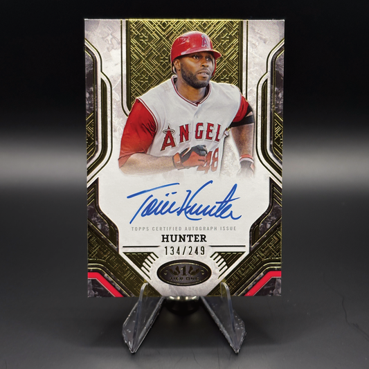 Torii Hunter (134/249) - 2025 Topps Tier One Prime Performers Autograph #PPA-TH